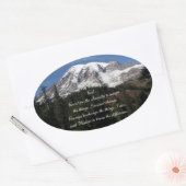 Activiteiten in de omgeving van Serenity Prayer Mo Ovale Sticker (Envelop)