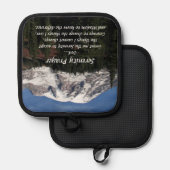 Activiteiten in de omgeving van Serenity Prayer Mo Pannenlap (Voorkant / Achterkant)