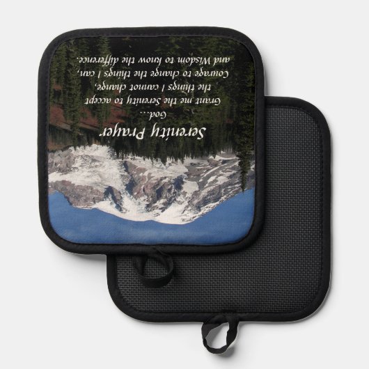 Activiteiten in de omgeving van Serenity Prayer Mo Pannenlap (Voorkant / Achterkant)