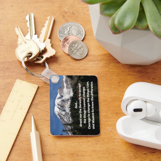 Activiteiten in de omgeving van Serenity Prayer Mo Sleutelhanger (Bureau)