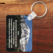 Activiteiten in de omgeving van Serenity Prayer Mo Sleutelhanger (Achterkant)