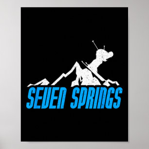 Activiteiten in de omgeving van Seven Springs Skii Poster
