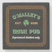 Activiteiten in de omgeving van Shamrock Celtic Kn Stenen Onderzetter (Voorkant)