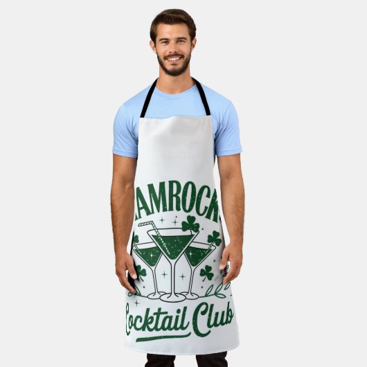 Activiteiten in de omgeving van Shamrocks Cocktail Schort (Gedragen)