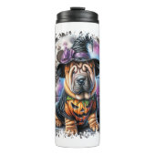 Activiteiten in de omgeving van Shar Pei Dog Hallo Thermosbeker (Voorkant)