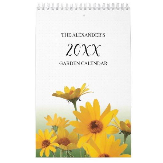 Activiteiten in de omgeving van Shasta Daisy Botan Kalender (Hoes)