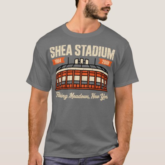 Activiteiten in de omgeving van Shea Stadium Flush T-shirt (Voorkant)