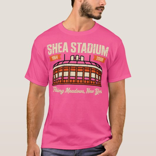 Activiteiten in de omgeving van Shea Stadium Flush T-shirt (Voorkant)