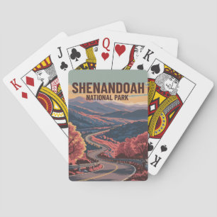 Activiteiten in de omgeving van Shenandoah Nationa Pokerkaarten