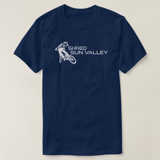 Activiteiten in de omgeving van Shred Sun Valley I T-shirt (Design voorkant)