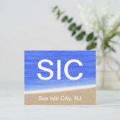 Activiteiten in de omgeving van SIC Zee Isle City  Briefkaart (Staand voorkant)