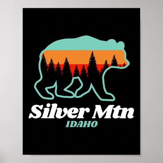 Activiteiten in de omgeving van Silver Mountain Id Poster (Voorkant)