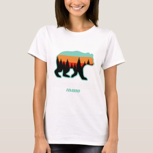 Activiteiten in de omgeving van Silver Mountain Id T-shirt (Voorkant)