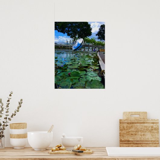 Activiteiten in de omgeving van Singapore Art Scie Poster (Keuken)