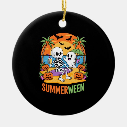 Activiteiten in de omgeving van Skeleton Ghost Bea Keramisch Ornament (Voorkant)