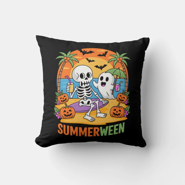 Activiteiten in de omgeving van Skeleton Ghost Bea Kussen (Voorkant)