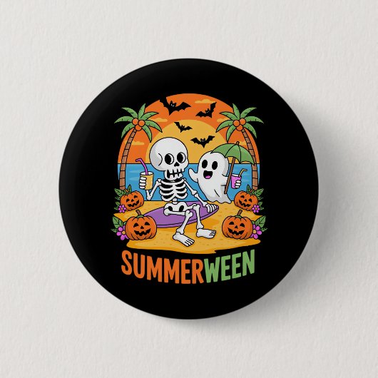 Activiteiten in de omgeving van Skeleton Ghost Bea Ronde Button 5,7 Cm (Voorkant)