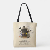 Activiteiten in de omgeving van Skeleton & Hallowe Tote Bag (Achterkant)