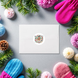 Activiteiten in de omgeving van Ski-Theme Bachelor Ronde Sticker