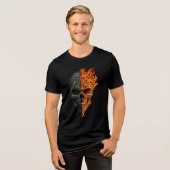 Activiteiten in de omgeving van Skull Tattoo Fire  Tri-Blend Shirt (Voorkant volledig)