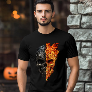 Activiteiten in de omgeving van Skull Tattoo Fire  Tri-Blend Shirt
