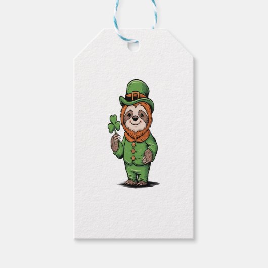 Activiteiten in de omgeving van Sloth St Patrick's Cadeaulabel (Voorkant)