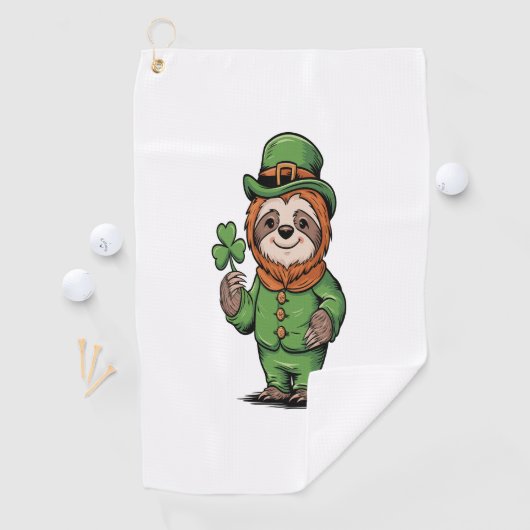 Activiteiten in de omgeving van Sloth St Patrick's Golfhanddoek (Insitu)