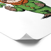 Activiteiten in de omgeving van Sloth St Patrick's Poster (Hoek)