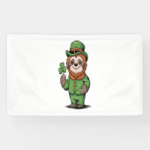 Activiteiten in de omgeving van Sloth St Patrick's Spandoek (Horizontaal)
