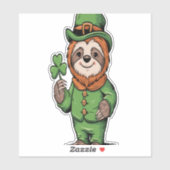 Activiteiten in de omgeving van Sloth St Patrick's Sticker (Vel)