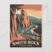 Activiteiten in de omgeving van Smith Rock State P Briefkaart (Voorkant)