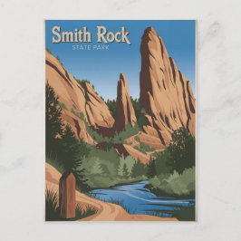 Activiteiten in de omgeving van Smith Rock State P Briefkaart