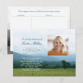 Activiteiten in de omgeving van Smoky Mountains Me Aankondigingskaart (Voorkant / Achterkant)