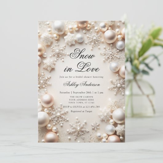 Activiteiten in de omgeving van Snow in Love Snowf Kaart (Staand voorkant)