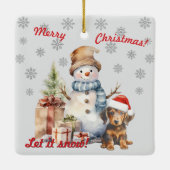 Activiteiten in de omgeving van Snow Tachshund & S Keramisch Ornament (Achterkant)