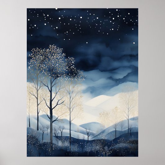 Activiteiten in de omgeving van Snowy Winter Lands Poster (Voorkant)