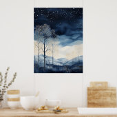 Activiteiten in de omgeving van Snowy Winter Lands Poster (Keuken)