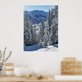 Activiteiten in de omgeving van Snowy Winter Lands Poster (Keuken)