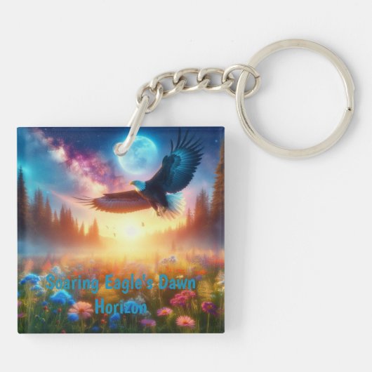 Activiteiten in de omgeving van Soaring Eagle's Da Sleutelhanger (Achterkant)