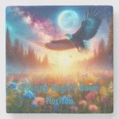 Activiteiten in de omgeving van Soaring Eagle's Da Stenen Onderzetter (Voorkant)