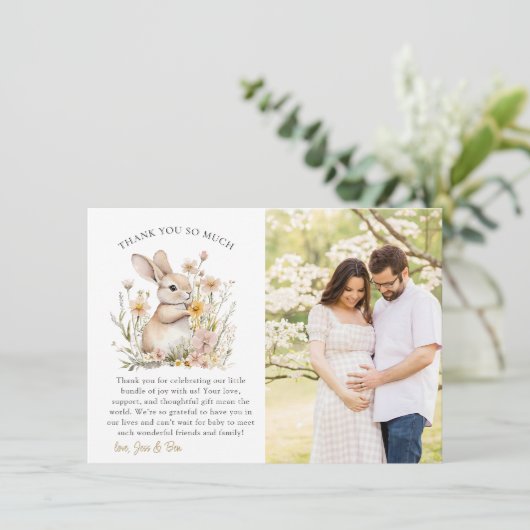 Activiteiten in de omgeving van Somebunny Special  Bedankkaart (Staand voorkant)