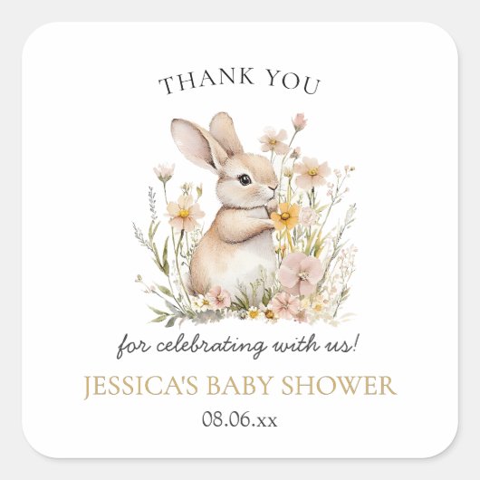 Activiteiten in de omgeving van Somebunny Special Vierkante Sticker (Voorkant)