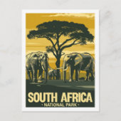 Activiteiten in de omgeving van South Africa Natio Briefkaart (Voorkant)