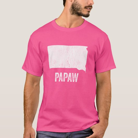 Activiteiten in de omgeving van South Dakota Papaw T-shirt (Voorkant)