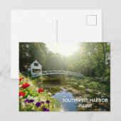 Activiteiten in de omgeving van Southwest Harbor M Briefkaart (Voorkant / Achterkant)