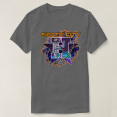 Activiteiten in de omgeving van Space City Leopard T-shirt (Design voorkant)