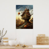 Activiteiten in de omgeving van Spider Witch Art H Poster (Keuken)