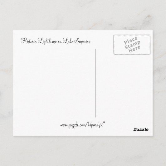 Activiteiten in de omgeving van Split Rock Lightho Briefkaart (Achterkant)