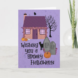 Activiteiten in de omgeving van Spooky Halloween C Kaart