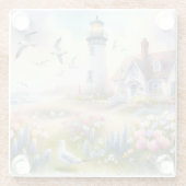 Activiteiten in de omgeving van Spring Flowers by  Glazen Onderzetter (Achterkant)